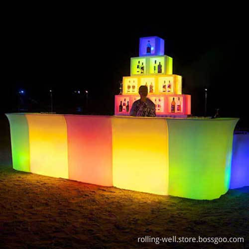 LED Bar Counter/LED Furniture/Bar Lighting Table